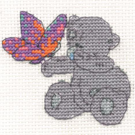 Beautiful Butterfly Me to You Bear Mini Cross Stitch Kit £2.99